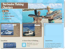 Tablet Screenshot of barbadosfishingcharters.com